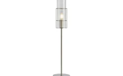 Vardagsrum|Bordslampor < Markslojd Tubo Bordslampa 65cm Satin Nickel/Klar