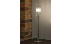 Vardagsrum|Bordslampor < Markslojd Tubo Bordslampa 65cm Satin Nickel/Klar