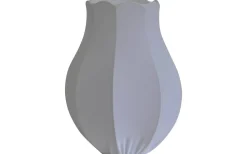 Enfärgade Runda Lampskärmar < Hallbergs Tulip Lampskärm Ø25cm Stretch Vit Lyx