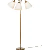 Klassiska Golvlampor|Golvfötter < ArmaturHantverk Tullgarn Golvfot 148cm 3L Oxid/Ek