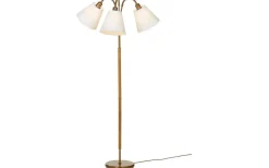 Klassiska Golvlampor|Golvfötter < ArmaturHantverk Tullgarn Golvfot 148cm 3L Oxid/Ek