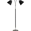 Klassiska Golvlampor|Golvfötter < ArmaturHantverk Tullgarn Golvfot 148cm 2L Råjärn/Svart