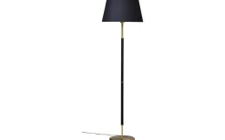 Klassiska Golvlampor|Golvfötter-ArmaturHantverk Tullgarn Golvfot 130cm Mässing/Svart