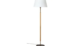 Klassiska Golvlampor|Golvfötter < ArmaturHantverk Tullgarn Golvfot 130cm Oxid/Ek