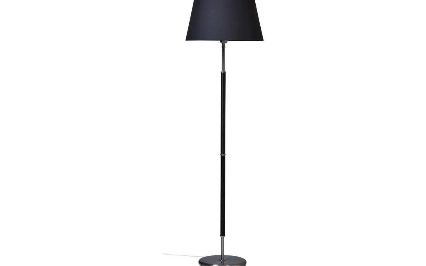 Klassiska Golvlampor|Golvfötter < ArmaturHantverk Tullgarn Golvfot 130cm Råjärn/Svart