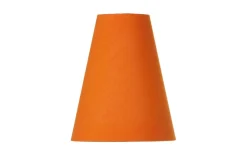 Enfärgade Runda Lampskärmar-ArmaturHantverk Tulpan Lampskärm Ø16cm Orange