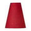 Enfärgade Runda Lampskärmar < ArmaturHantverk Tulpan Lampskärm Ø16cm Röd