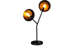 Bordslampor-By Rydens Turno Bordslampa 59cm Svart/Guld