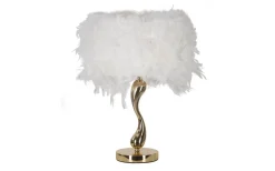 Bordslampor-Mauro Ferretti Tutto Bordslampa Fjädrar 47cm Vit
