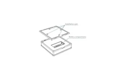 Teralite Smarta Hem|Dc Dimrar < TeraLite LED T21 Väggfjärrkontroll Dimmer till V4 Mottagare