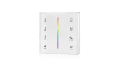 Teralite Smarta Hem|12V Led Slinga-TeraLite LED T24 Väggfjärrkontroll RGB/RGBW till V4 Mottagare