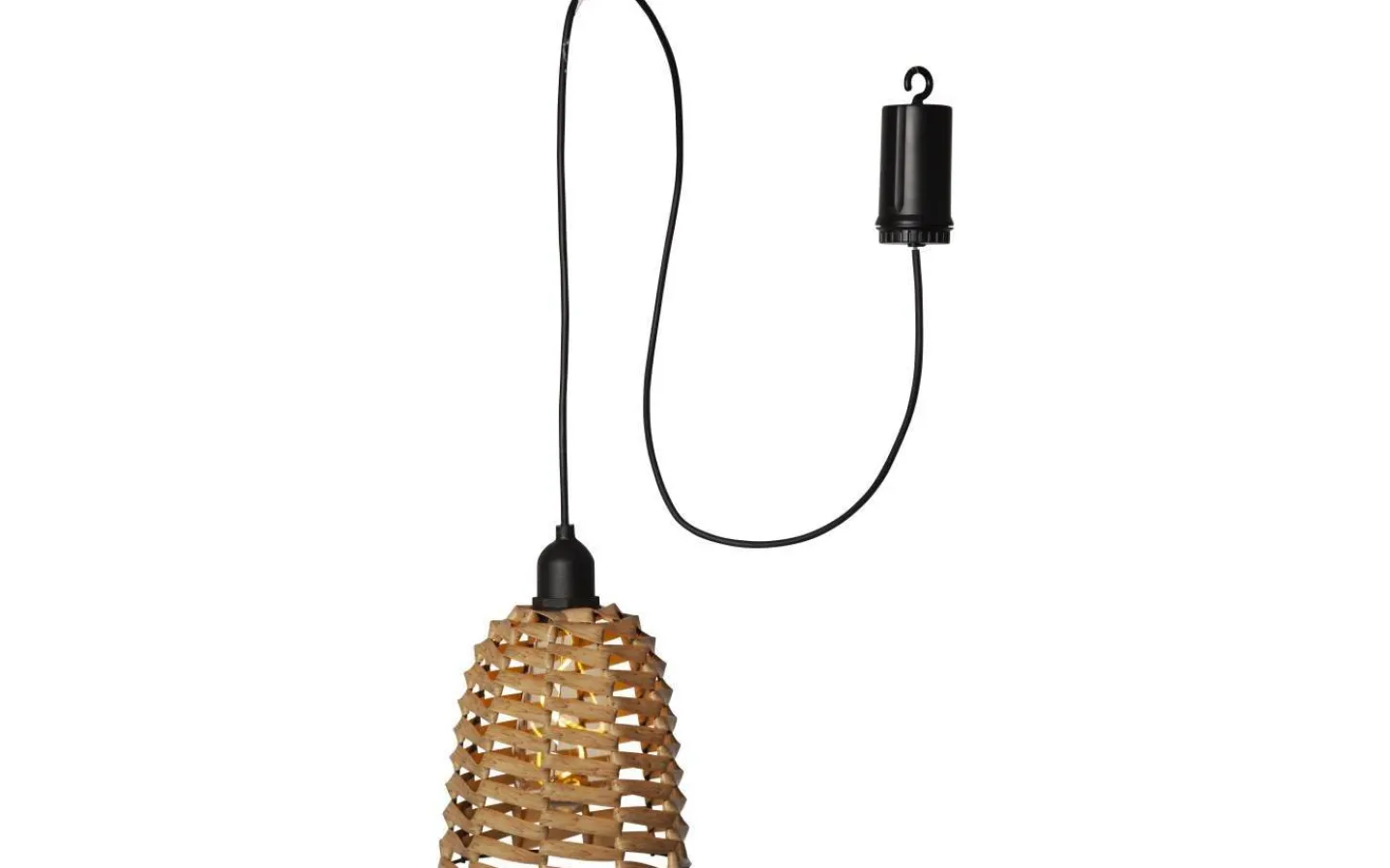 Utomhusdekorationer|Taklampor Utomhus < Star Trading Twine Batteridriven Lampa 15cm Brun IP44