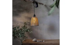 Utomhusdekorationer|Taklampor Utomhus < Star Trading Twine Batteridriven Lampa 15cm Brun IP44