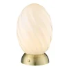 Bordslampor-Halo Design Twist Bordslampa 22cm Opal/Mässing