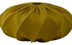 Takskärmar < Hallbergs Twister Elips Takskärm Ø65cm Stretch Guldgul Lyx