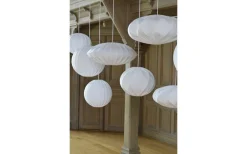Vardagsrum|Sovrum-Hallbergs Twister Lampskärm 50cm Stretch Vit