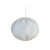 Vardagsrum|Sovrum-Hallbergs Twister Lampskärm 60cm Stretch Vit