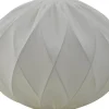 Takskärmar-Hallbergs Twister Takskärm Ø40cm Linne Vit