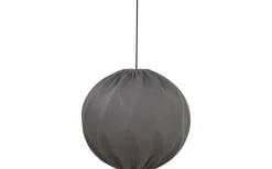 Takskärmar|Stora Taklampor Ø50-69 Cm < Hallbergs Twister Takskärm Ø50cm Stretch Nougat Lyx