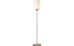 Golvlampor < Halo Design Twist Golvlampa 145cm Mässing/Opal