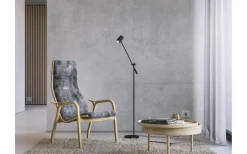 Golvläslampor < Belid Tyson Golvlampa Vipparm 137cm Svart