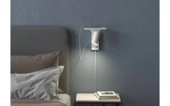 Läslampor-Belid Tyson Vägglampa USB Höger Vit