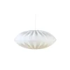 Vardagsrum|Sovrum-Hallbergs Ufo Lampskärm Ø62cm Stretch Vit Lyx