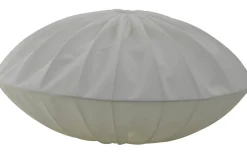 Takskärmar-Hallbergs Ufo Takskärm Ø48cm Linne Vit