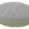 Takskärmar < Hallbergs Ufo Takskärm Ø62cm Linne Vit