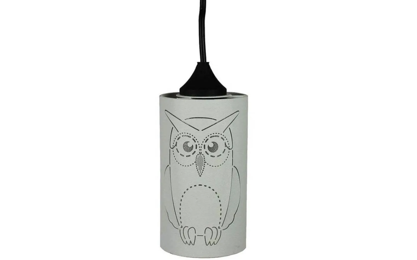 Fönsterlampor-Oriva Ugglan Fönsterlampa 8cm Vit