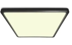 Badrumslampor Tak|Plafonder < Halo Design Ultra Plafond 29cm LED 3-Steg DIM Minne 3000K 1600lm 18W(150W) Svart IP54