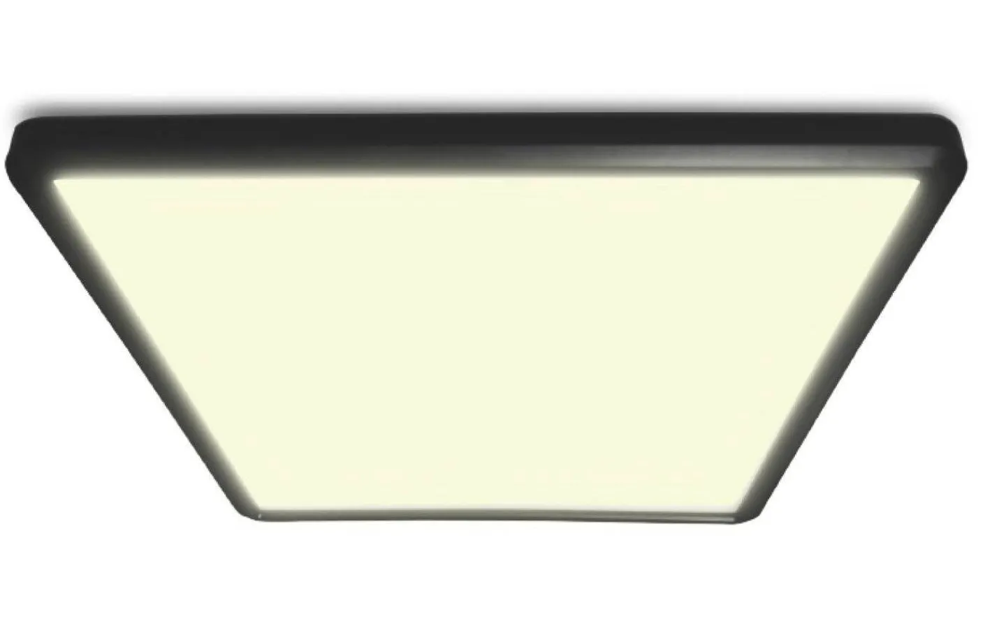 Badrumslampor Tak|Plafonder < Halo Design Ultra Plafond 29cm LED 3-Steg DIM Minne 3000K 1600lm 18W(150W) Svart IP54