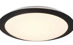 Badrumslampor Tak < Trio Lighting Umberto H2O Plafond LED 29cm mattsvart IP44