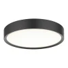 Badrumslampor Tak|Plafonder-Halo Design Universal Plafond Ø28cm LED 3-Steg DIM 3000K 800lm 12W(80W) Svart IP44