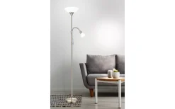 Uplight|Golvläslampor < Eglo Up 2 Golvlampa 177cm Matt Nickel