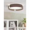 Hall & Trappa|Plafonder-Eglo Valcasotto Plafond 37cm LED 24W 3000K Mocka