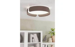 Hall & Trappa|Plafonder-Eglo Valcasotto Plafond 37cm LED 24W 3000K Mocka
