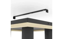 Plafonder-Eglo Valcasotto Plafond 37cm Svart/Natur