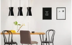 Avlånga Taklampor < Eglo Valecrosia Taklampa 84cm Svart