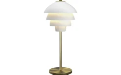 Bordslampor < Belid Valencia Bordslampa 41cm Vit/Mässing
