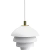 Kök & Matplats < Belid Valencia Fönsterlampa 18cm Vit/Mässing