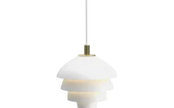Kök & Matplats < Belid Valencia Fönsterlampa 18cm Vit/Mässing