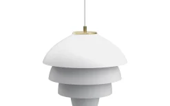 Kök & Matplats-Belid Valencia Taklampa 42cm Vit/Mässing