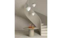 Kök & Matplats-Belid Valencia Taklampa 42cm Vit/Mässing