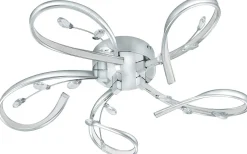 Plafonder-Eglo Vallemare Plafond 65cm LED 3000K 33W Krom