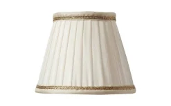 Plisserade Lampskärmar-ArmaturHantverk Valmo Lampskärm Ø40cm Beige