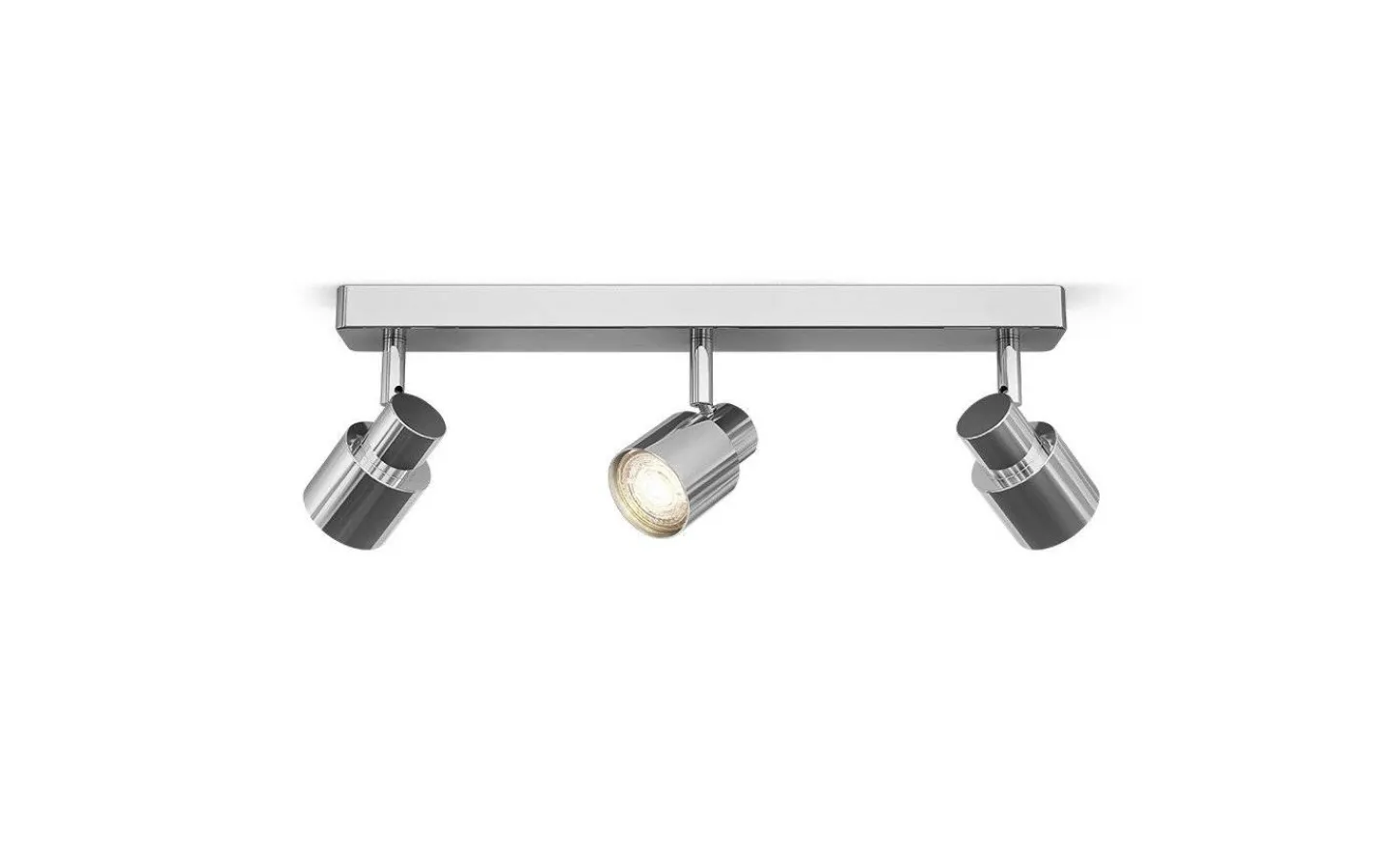 Badrumslampor Tak|Takspot Med 3 Lampor-Rendl Valto III Takspotlight 3L Krom IP44