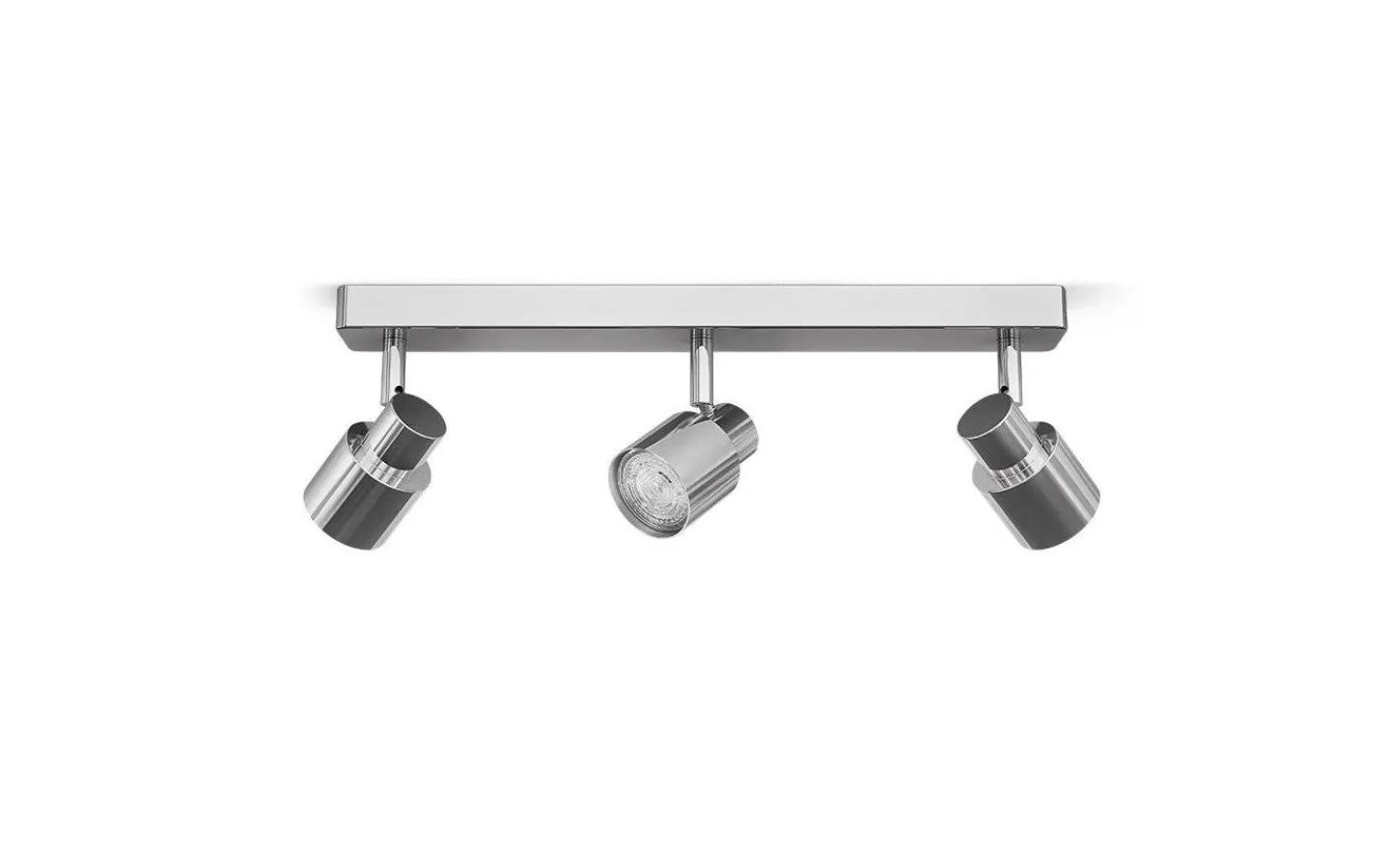 Badrumslampor Tak|Takspot Med 3 Lampor-Rendl Valto III Takspotlight 3L Krom IP44