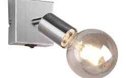 Läslampor < Reality Vannes Spotlight E27 borstat stål