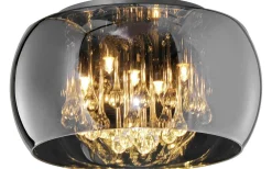 Plafonder < Trio Lighting Vapore Plafond 5xG9 krom